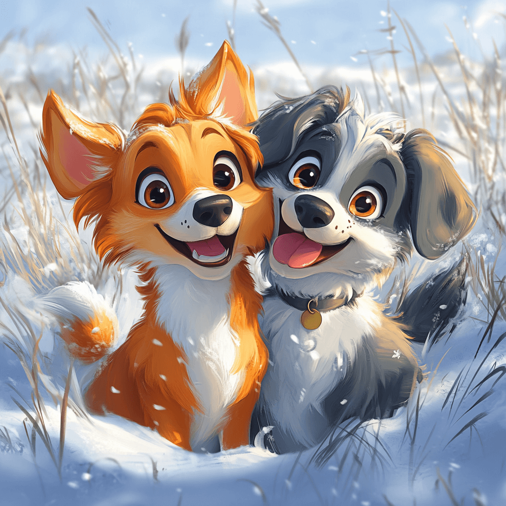 Husky Friend