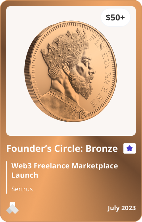 Founder's Circle: Bronze