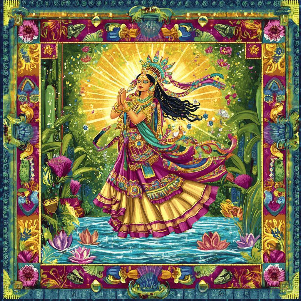 Blue Goddess Visionary
