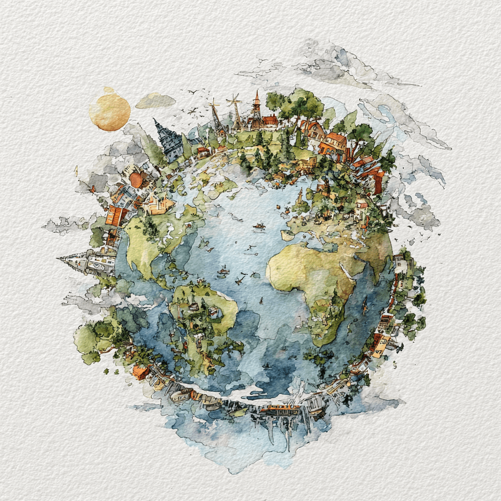 5 OLAND's For Our World (5 x 5m²)